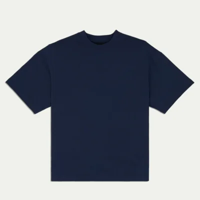 Primary image of 300GSM Oversized T-Shirt (Dark Blue)